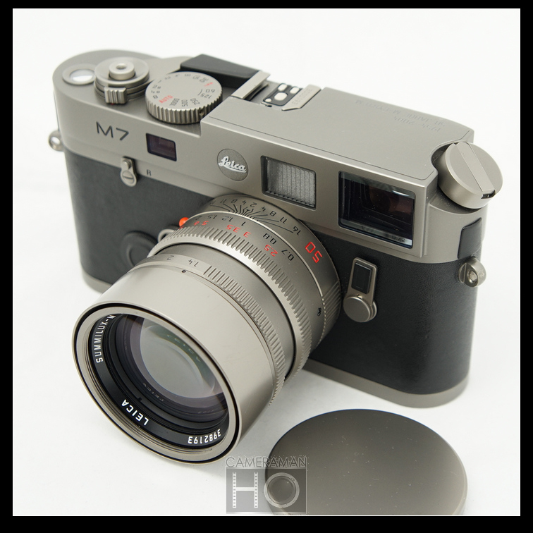 leica m7 titanium set